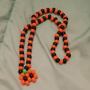 Handmade Pumpkin Necklace